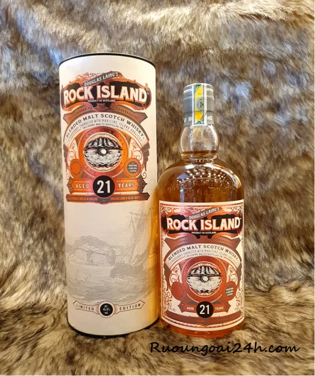 Rượu Rock Island 21YO Blended Malt