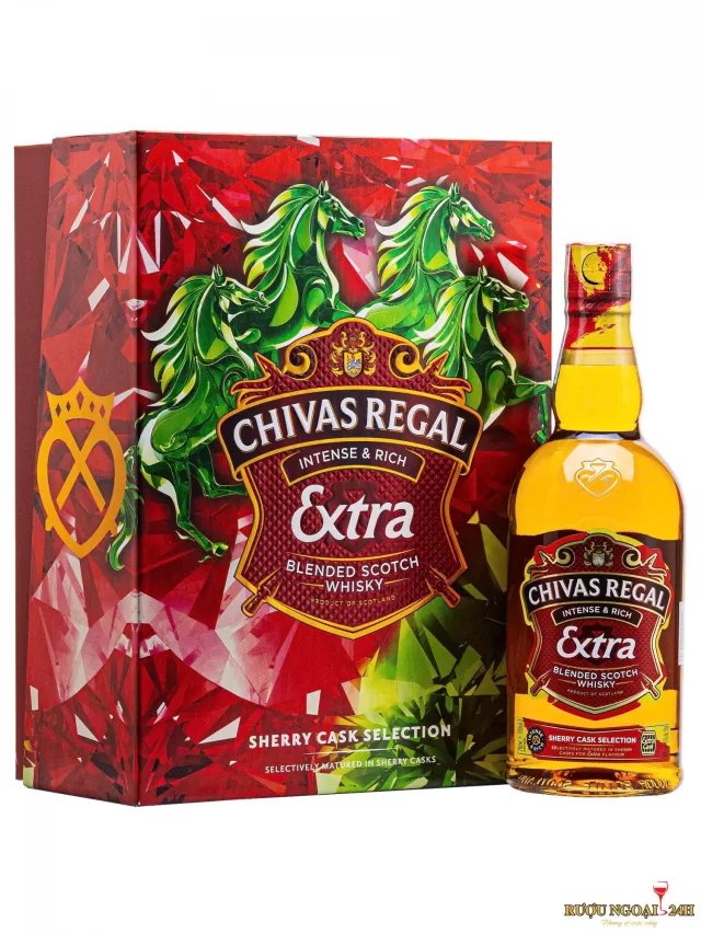 Rượu Chivas Regal Extra 13 Year Old - Hộp quà Tết 2026