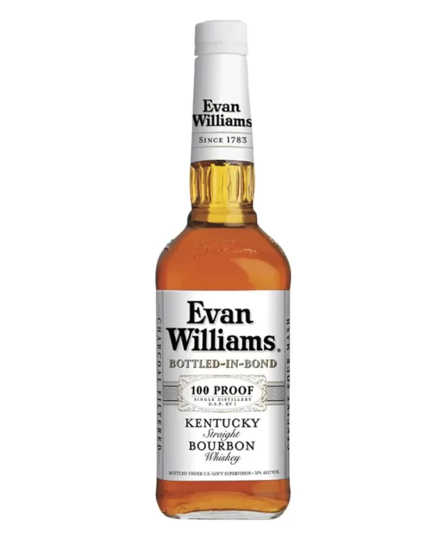 Rượu Evan Williams White Label Bottled-in-Bond