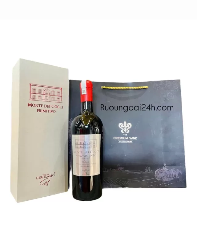 Rượu vang Monte Dei Cocci Primitivo