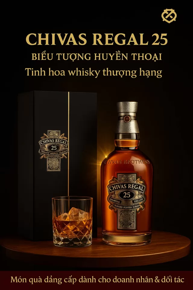 Giá rượu Chivas 25 – Đẳng cấp thượng lưu và những đối tượng phù hợp
