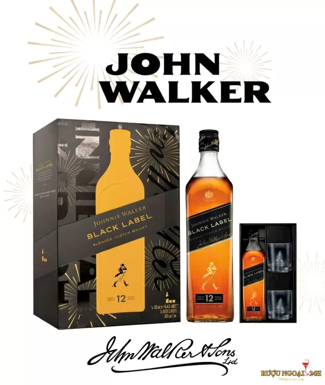 Johnnie Walker Black Label - Hộp quà 2027