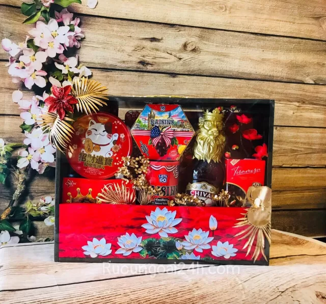 Phần quà rượu chivas 12 Regal