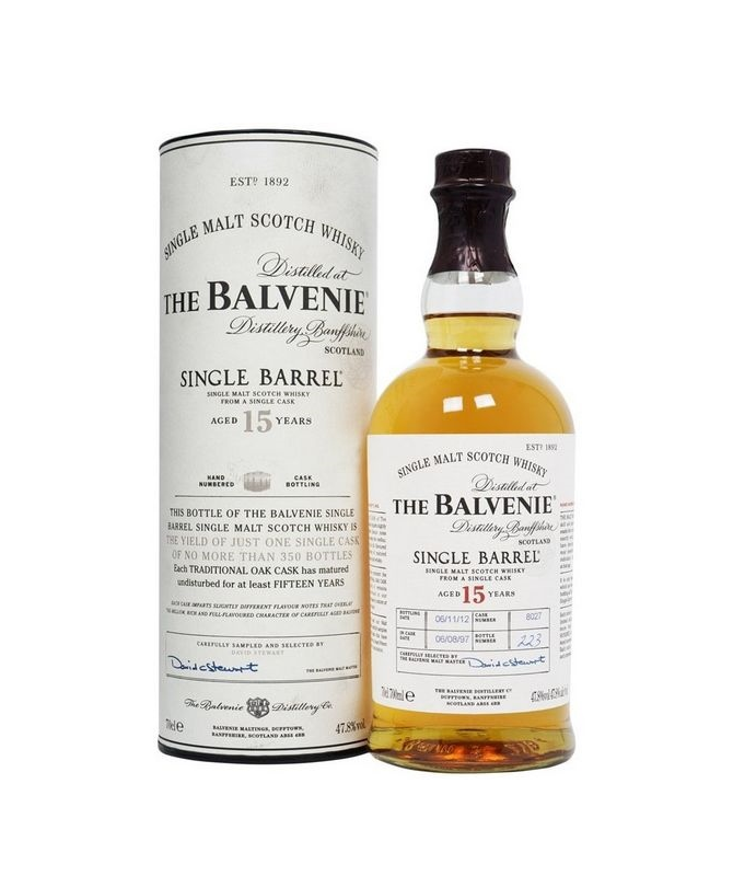 Rượu Balvenie 15 Năm Single Barrel
