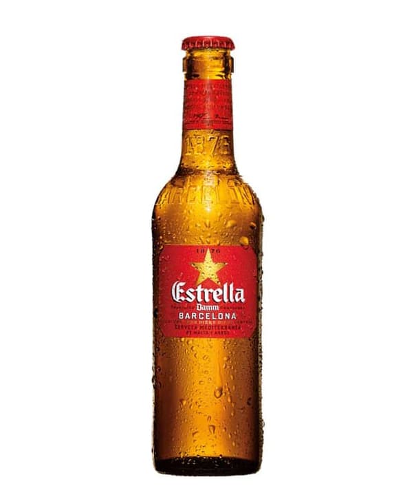 Bia Estrella Damm Chai 330ml (8 chai)