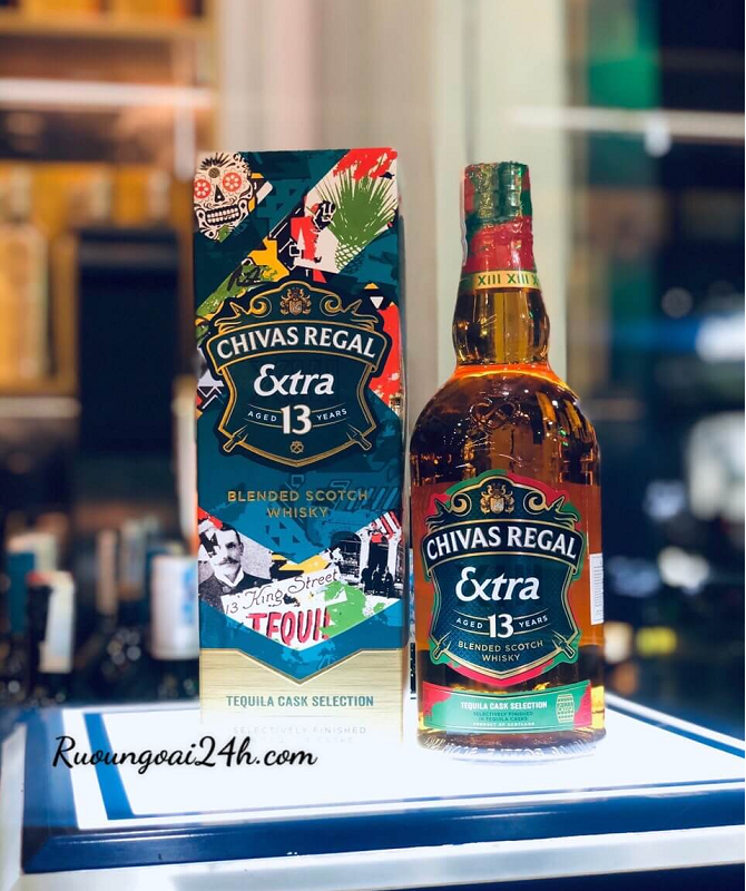 Rượu chivas 13 xanh lá Hộp Quà 2024