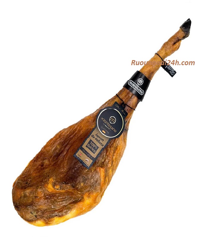Đùi Heo Muối Tây Ban Nha - Montesano iberico bellota 48 tháng