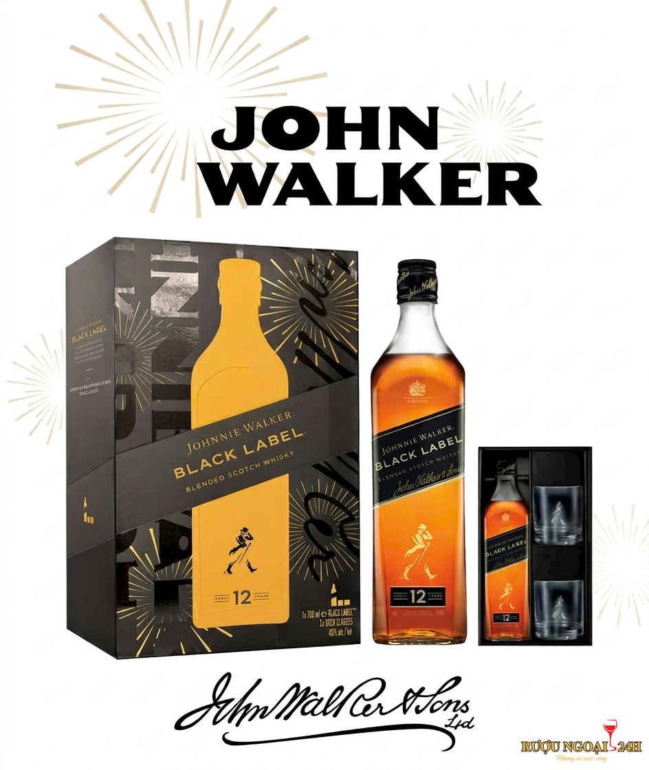Johnnie Walker Black Label - Hộp quà 2027