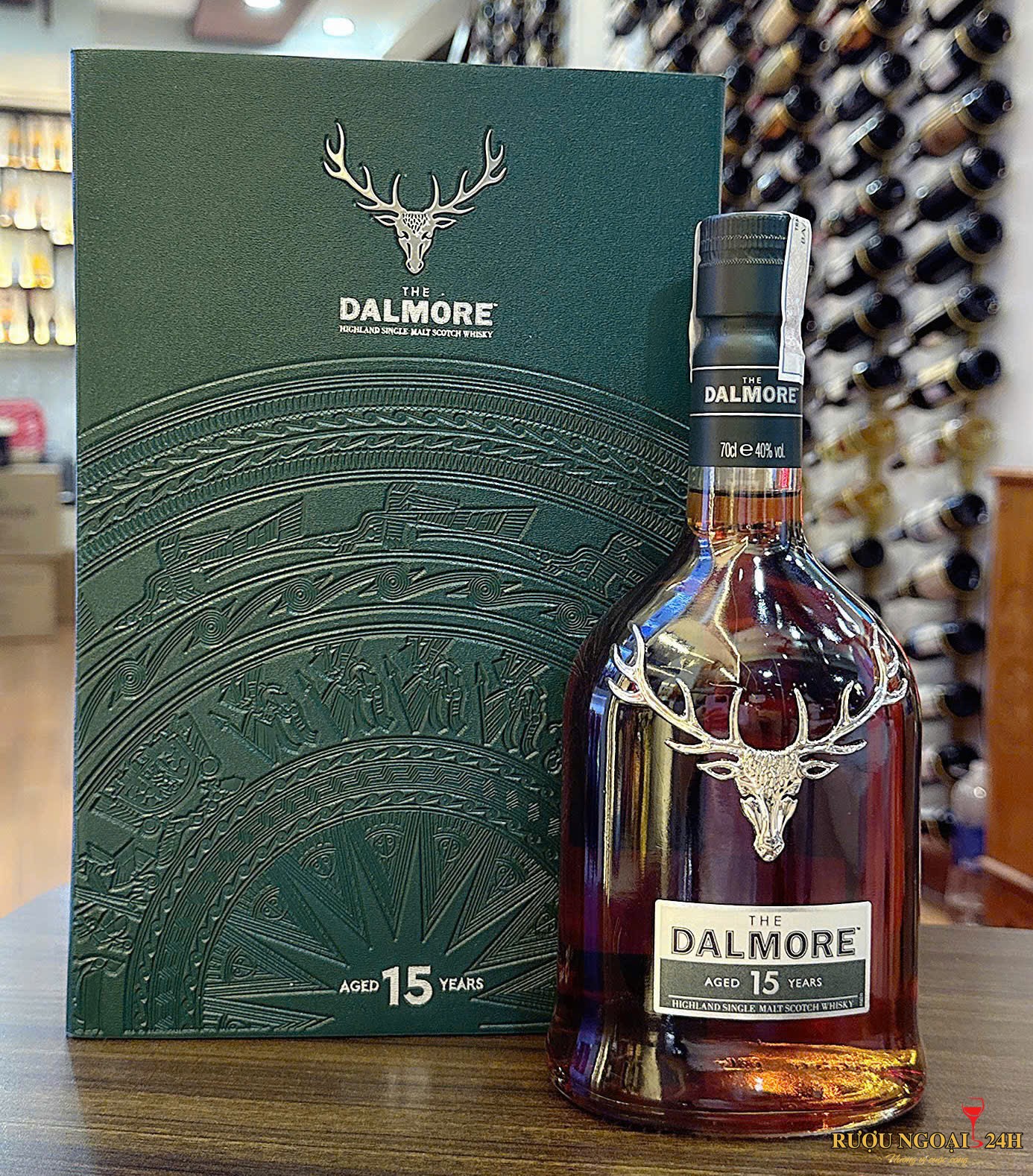 Rượu Dalmore 15 Year Old Single Malt Scotch Whisky