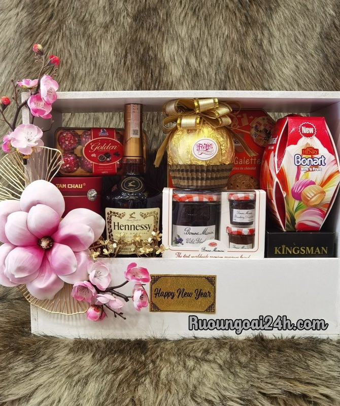 Giỏ Quà Rượu Hennessy_3