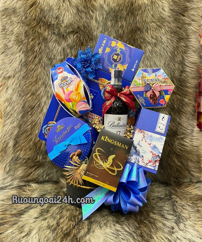 Giỏ Quà Rượu Ballatine's