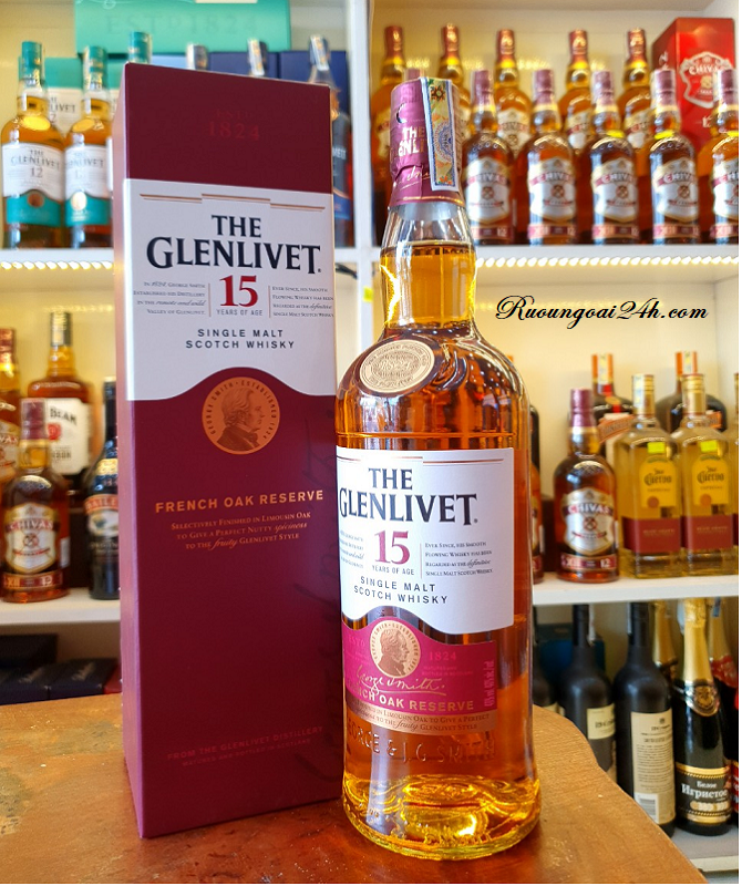 Rượu Glenlivet 15 Year Old