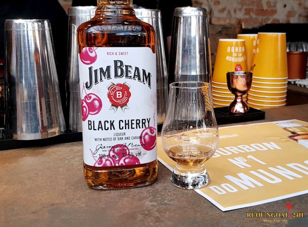 jim beam black cherry ảnh 4