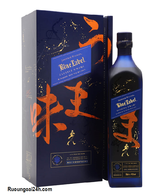 Rượu Johnnie Walker Blue Label Elusive Umami