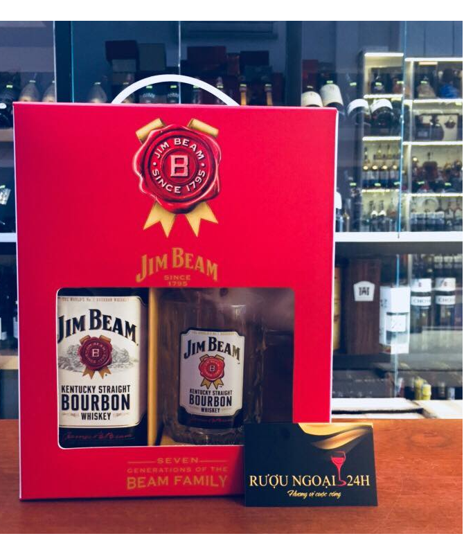 Rượu Jim Beam Hộp Quà Tết