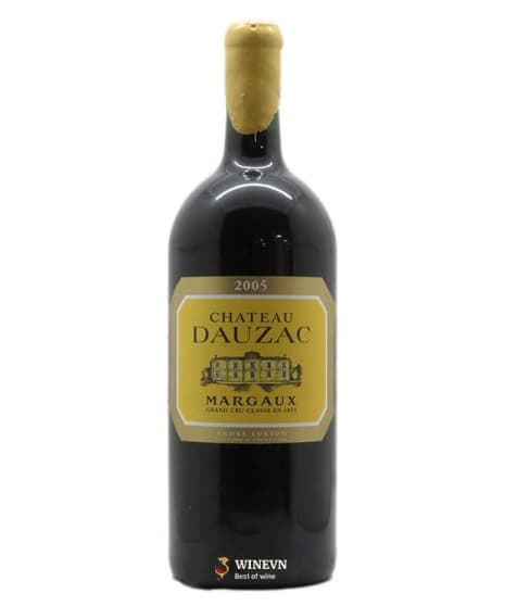 Rượu vang Chateau Dauzac 5th Growth, Grand Cru Classé 3L 2015