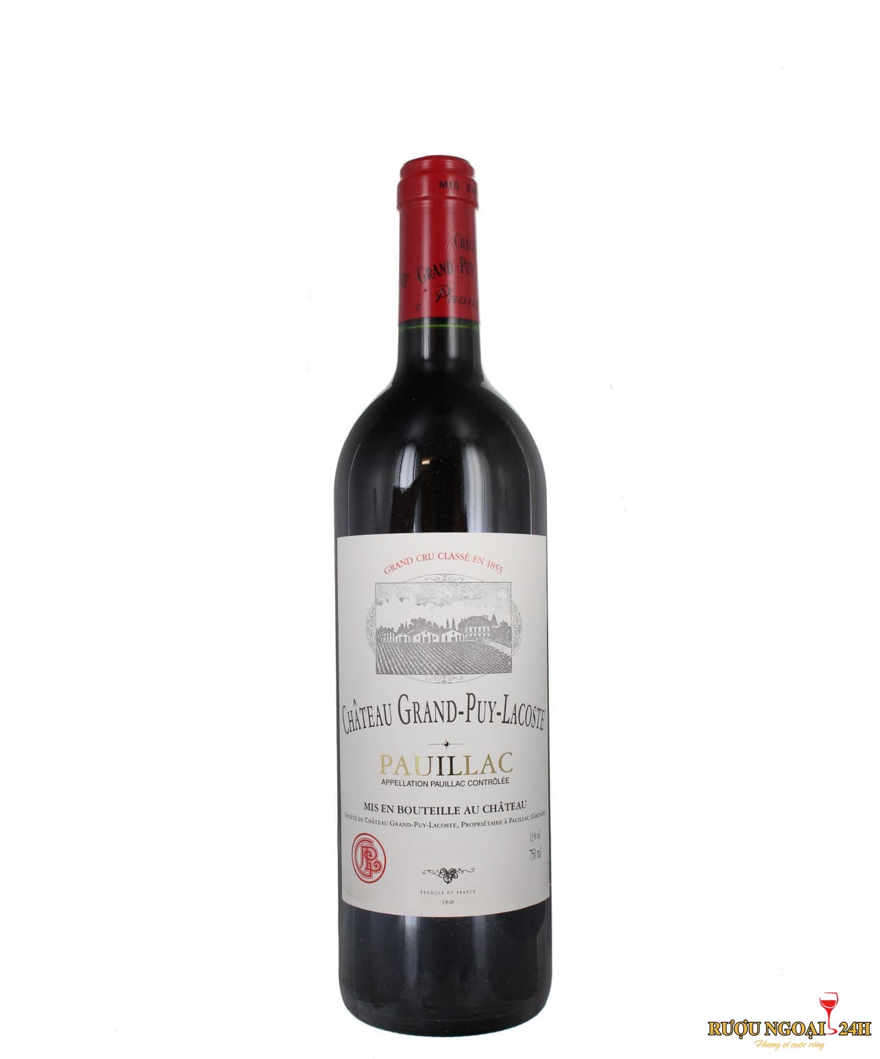Rượu vang Chateau Grand-Puy-Lacoste 5th Growth Grand Cru Classe 2015