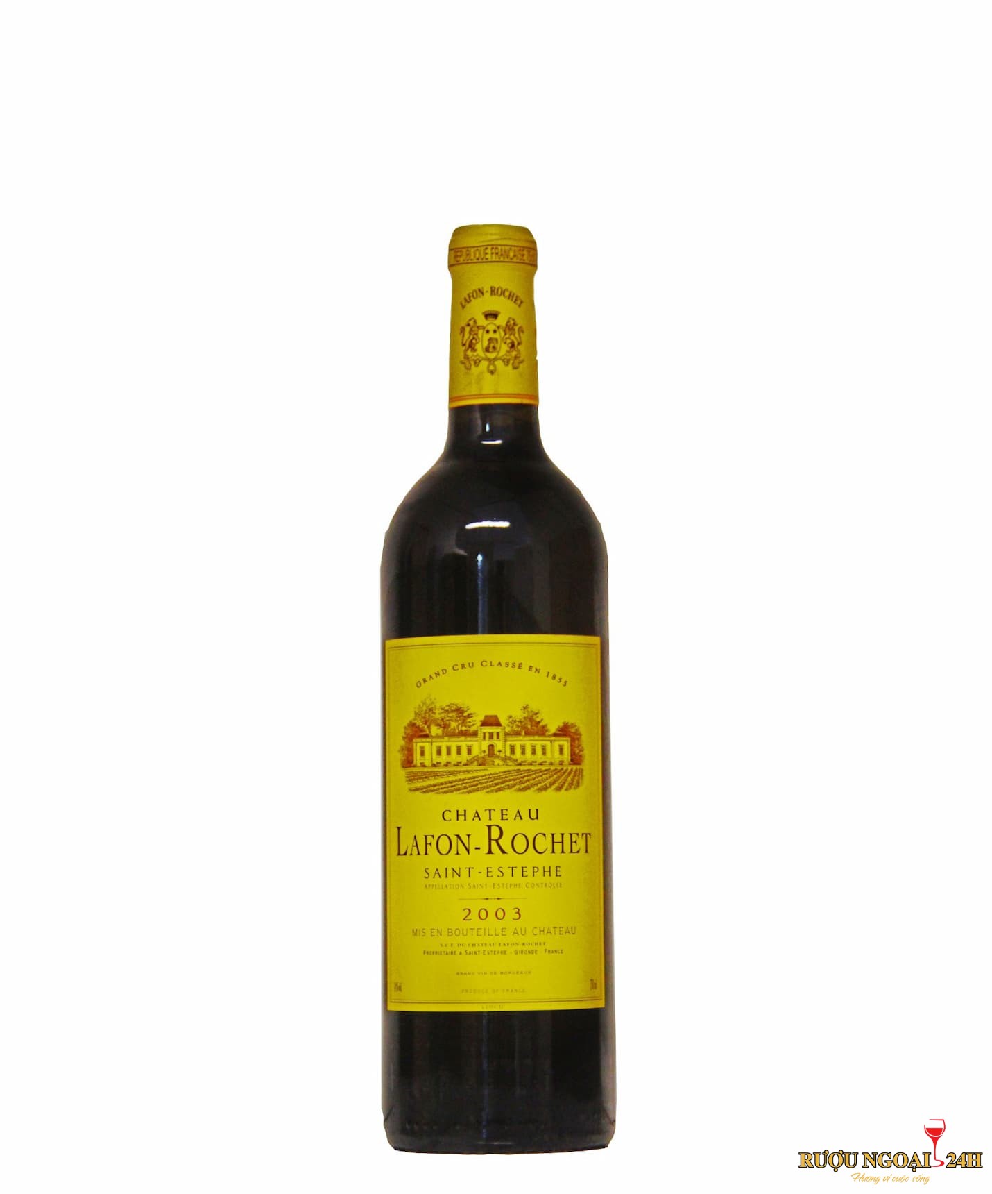 Rượu vang Chateau Lafon-Rochet 4th Growth Grand Cru Classé 2019