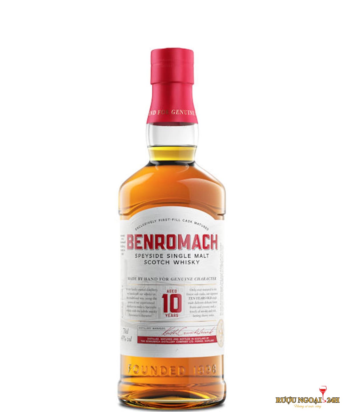 Rượu Benromach Speyside 10 Years Old