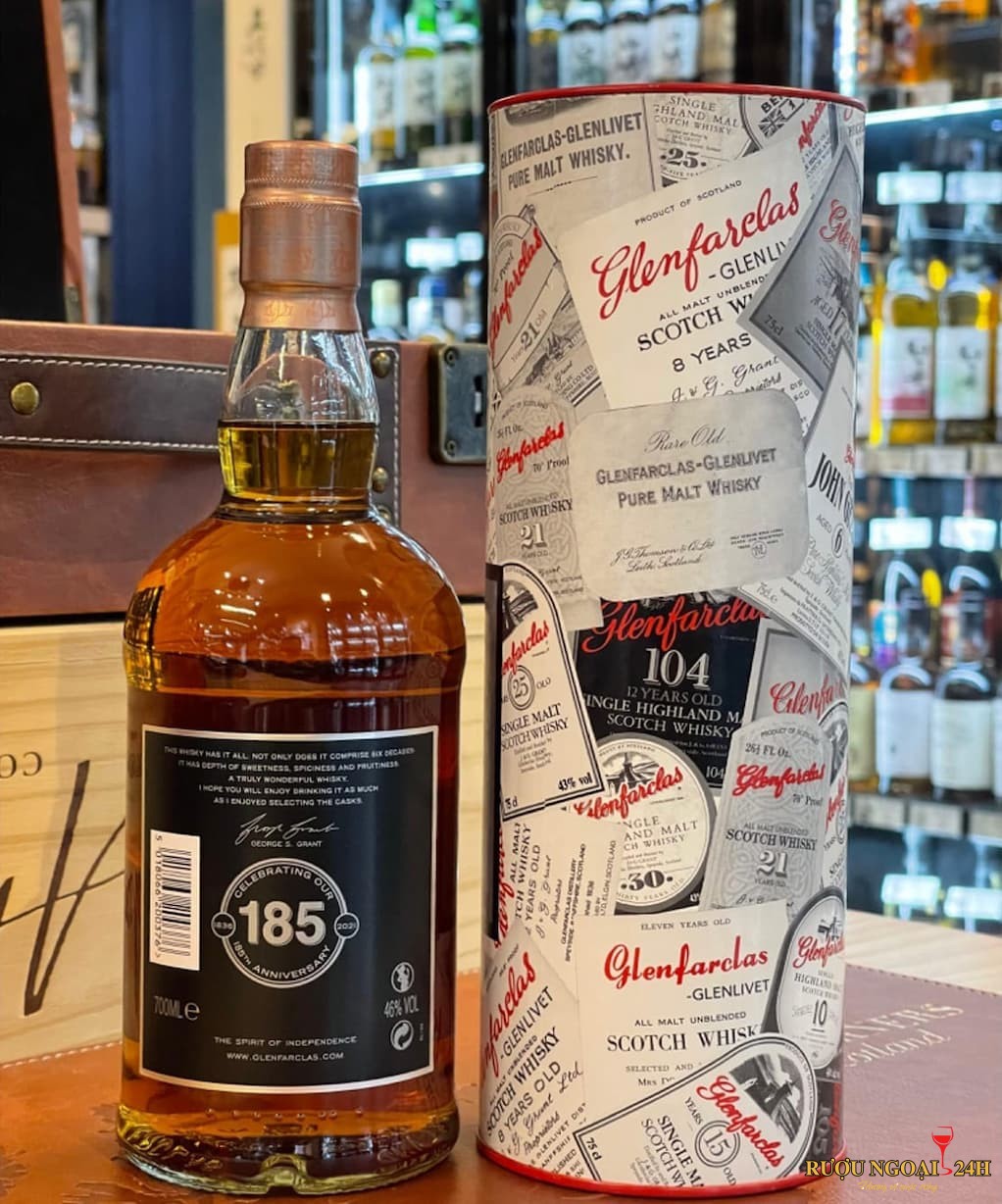 Rượu Glenfarclas Highland 185th Anniversary