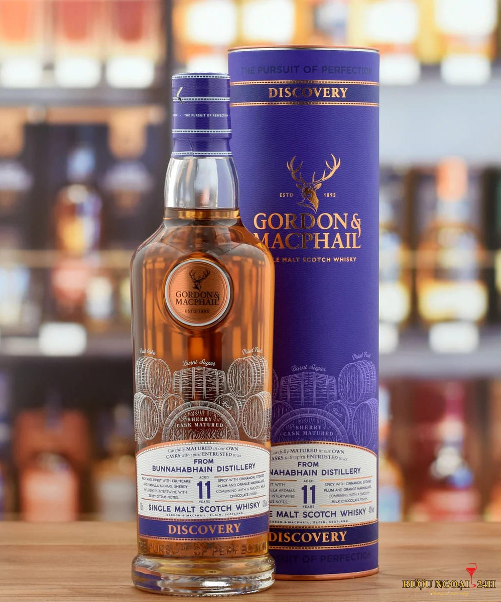 Rượu G&amp;M Discovery Bunnahabhain 11YO