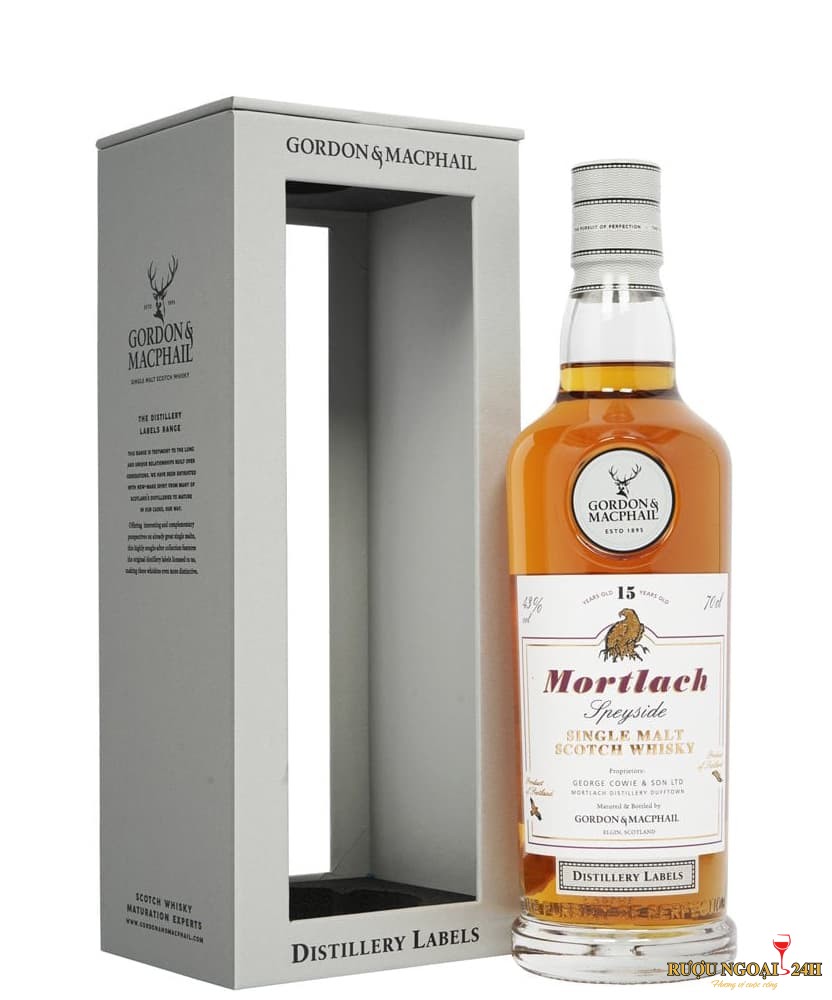 Rượu G&amp;M Distillery Label Mortlach 15YO