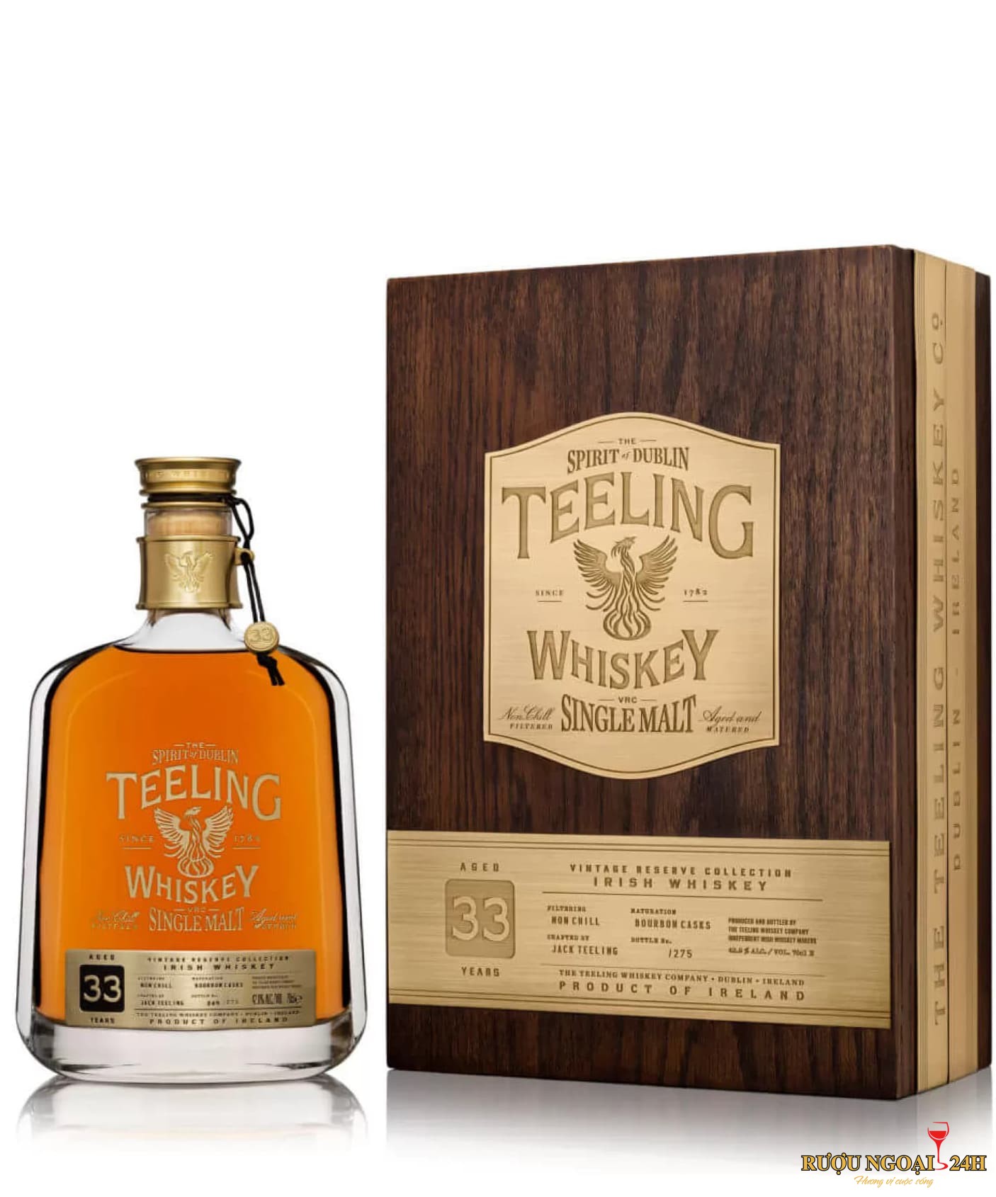 Rượu Teeling 33YO Limited Edition