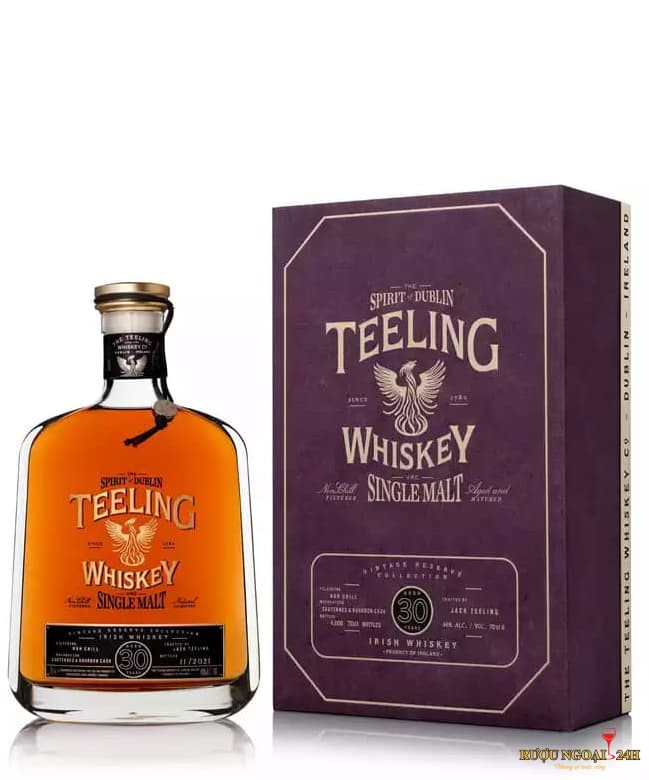 Rượu Teeling 30YO Limited Edition
